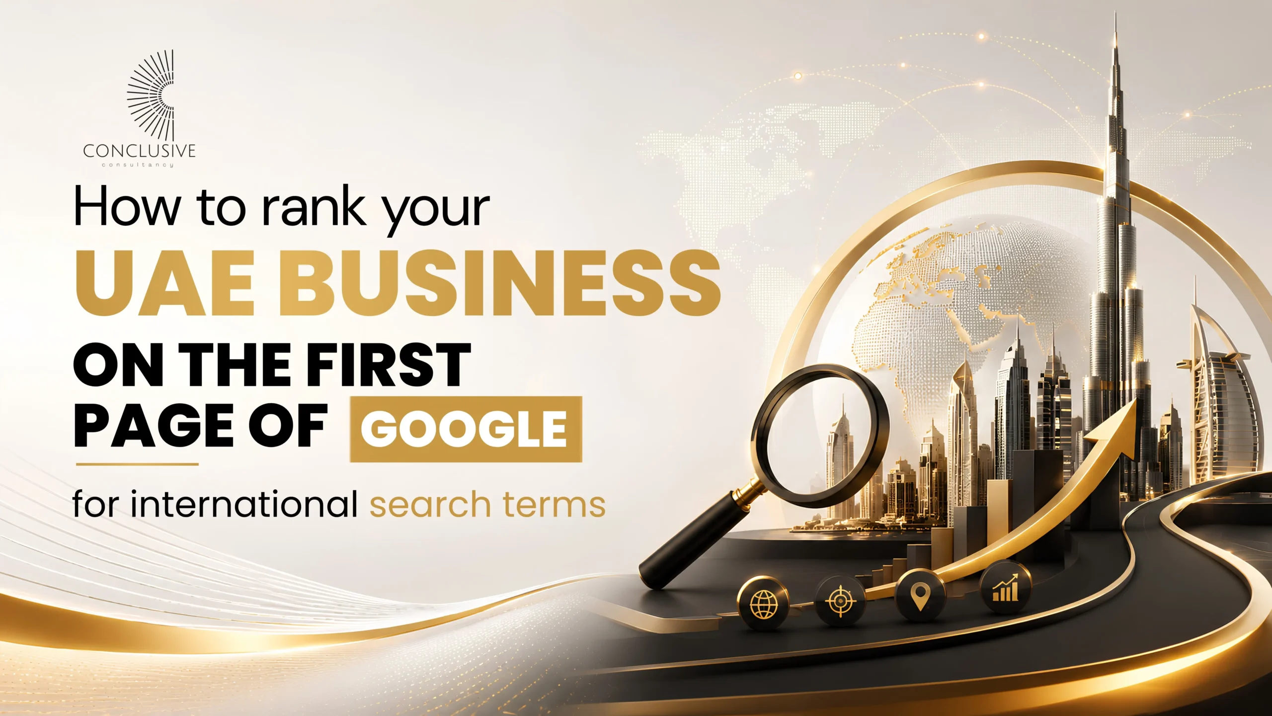 How to rank your UAE business on the first page of Google for international search terms