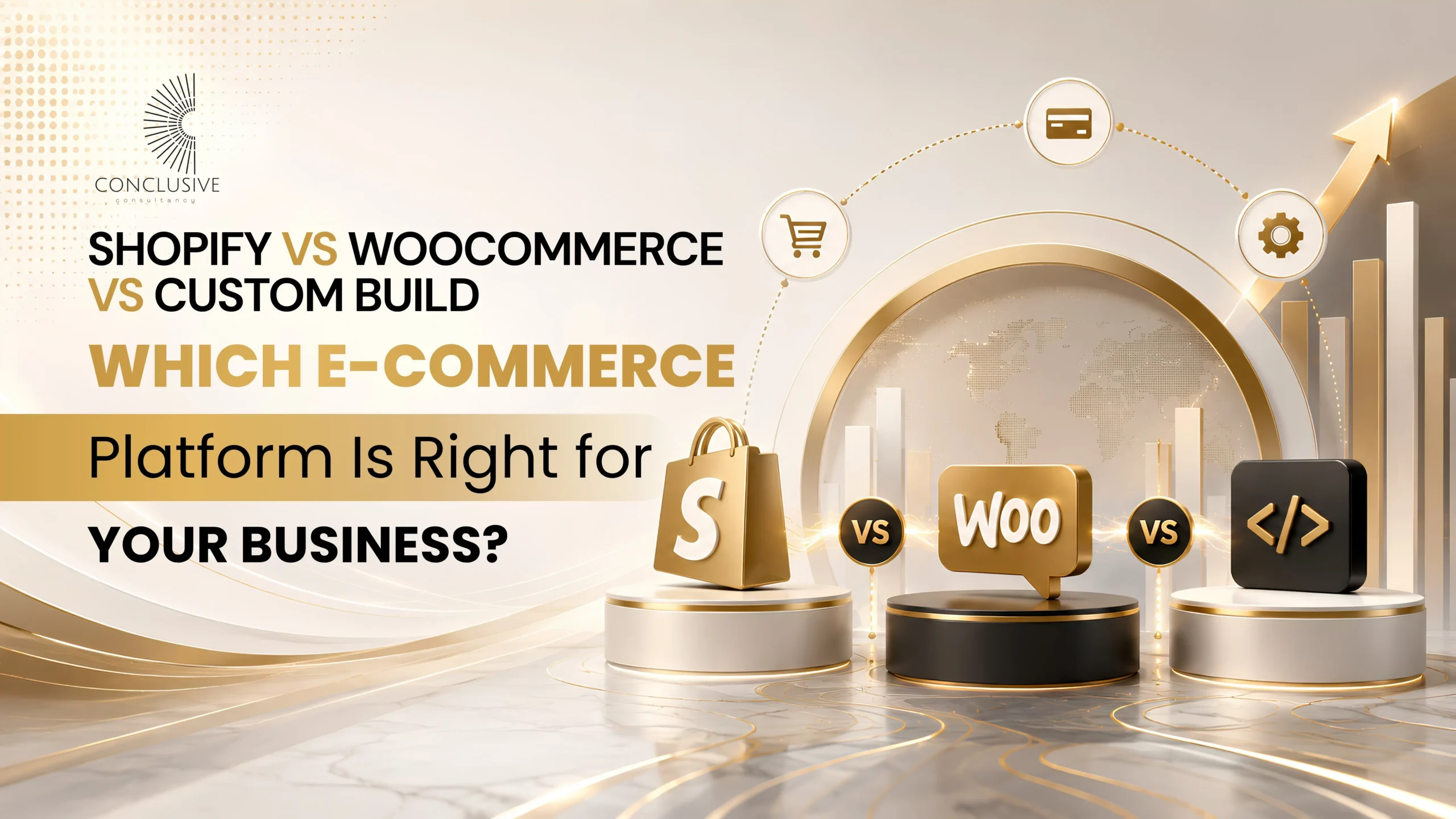 Shopify vs WooCommerce vs Custom Build