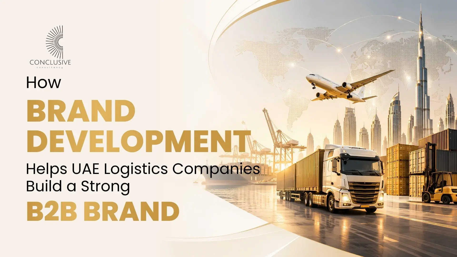 How Brand Development Helps UAE Logistics Companies Build a Strong B2B Brand